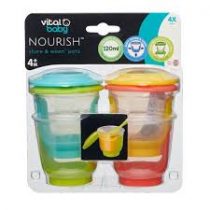 VITAL BABY NOURISH 4PK WEANING POTS N5,500