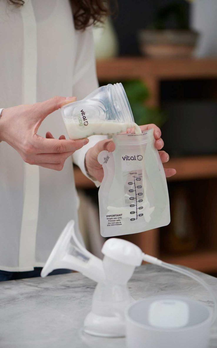 Vital Baby Milk Storage Bags- 30pk