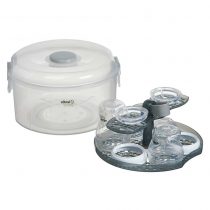 Vital baby Nurture 2n1 combibation sterilizer with 2 feeding bottles